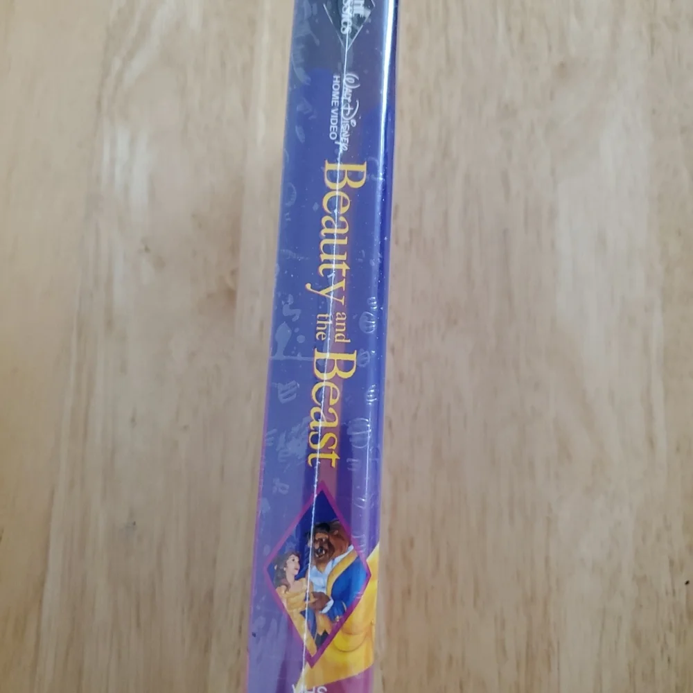 Vintage Disney Beauty and the Beast VHS Black Diamond